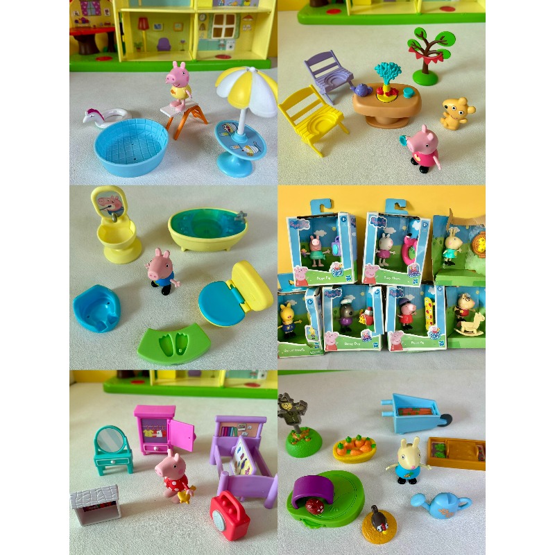 Kids First Education - Conjunto familiar Hasbro Peppa Pig, brinquedos