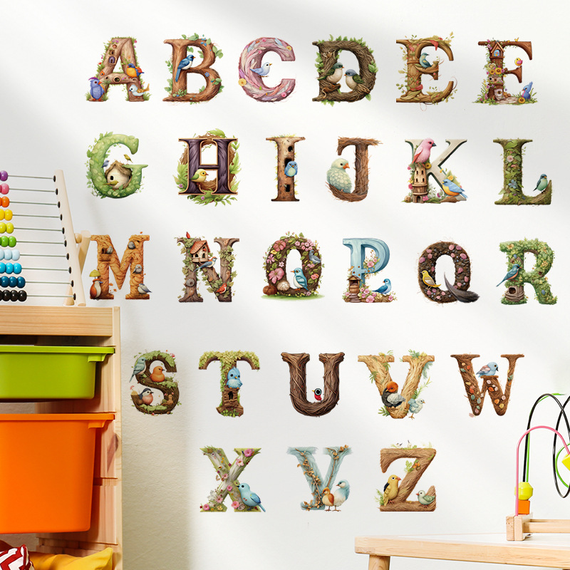 Abc Kids Early Education - Adesivo de parede de vinil para