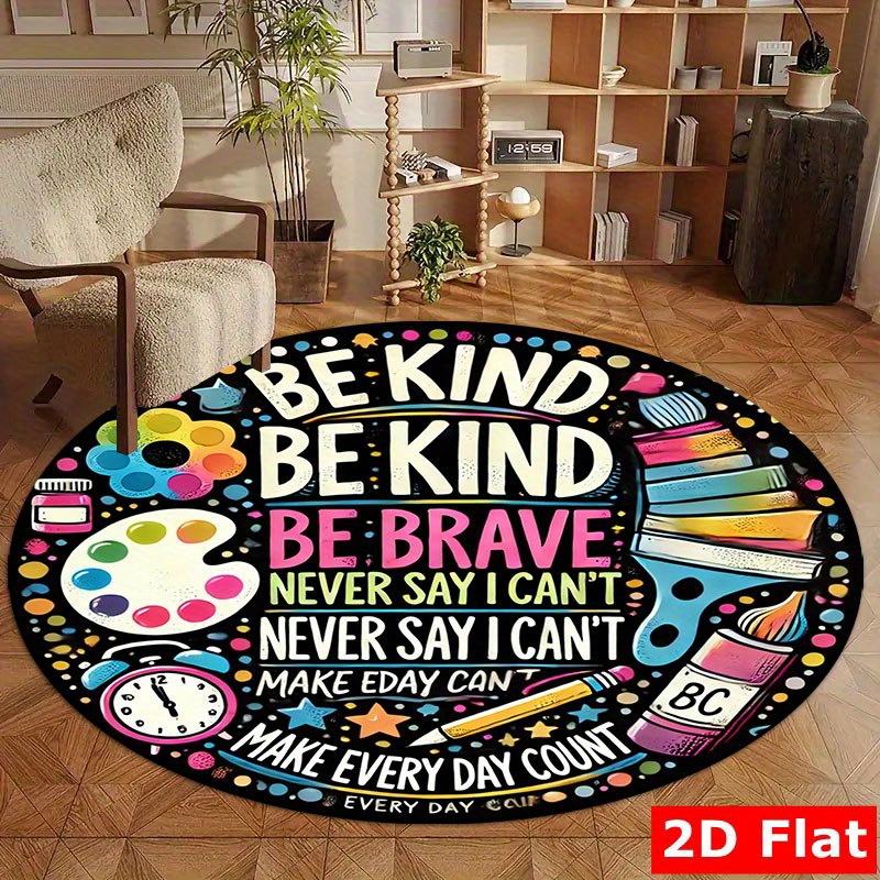 Citação Motivacional Be Kind B - Kids Education Motivation avaliação e preço