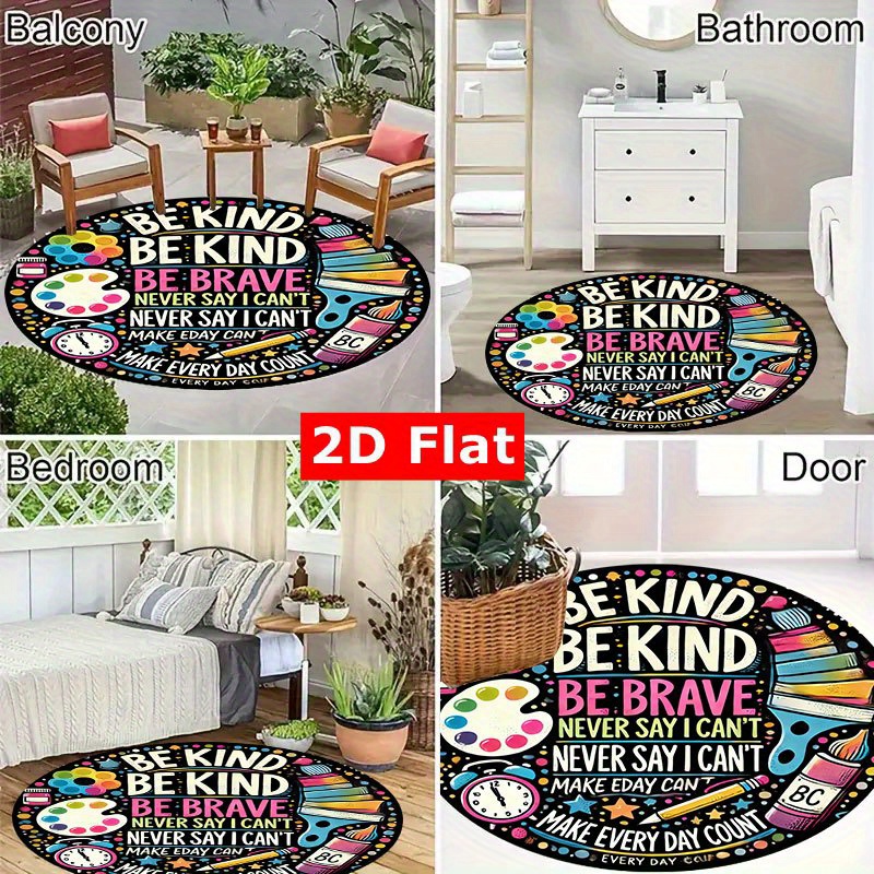 Citação Motivacional Be Kind B - Kids Education Motivation avaliação e preço