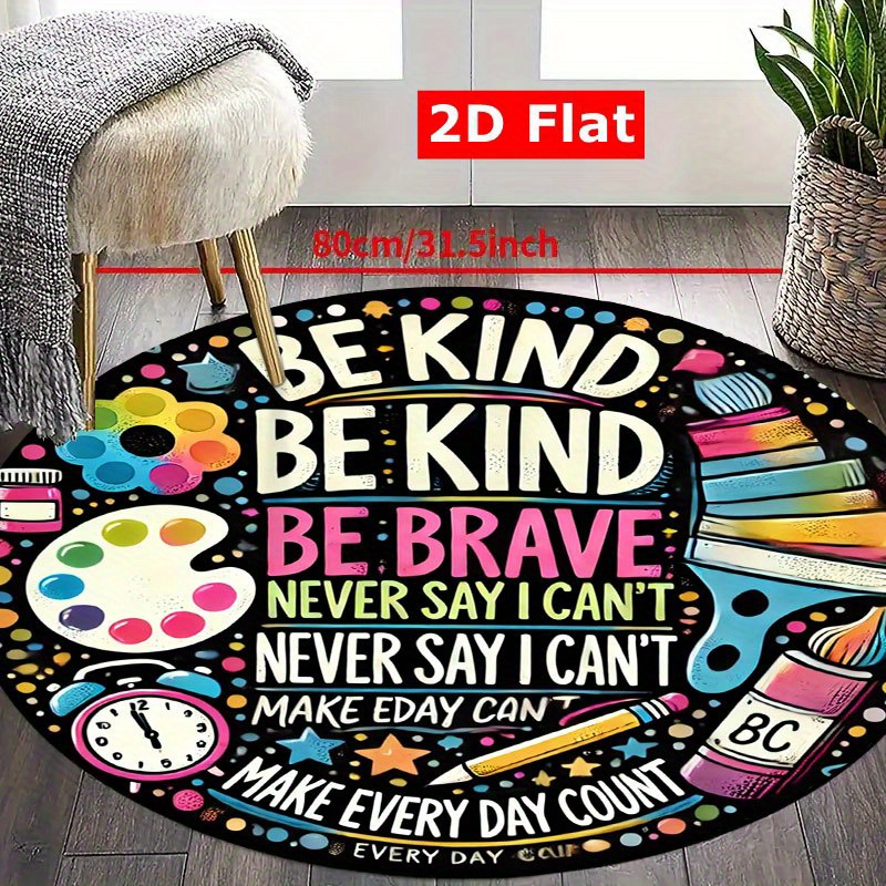 Citação Motivacional Be Kind B - Kids Education Motivation avaliação e preço