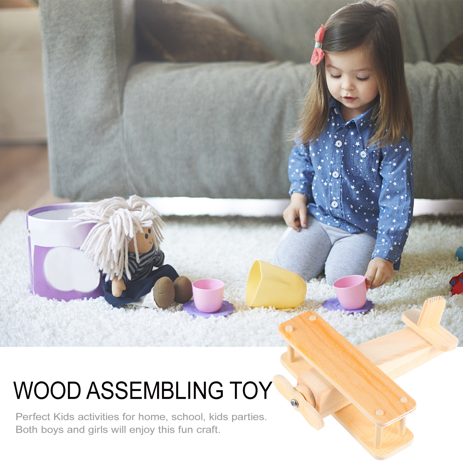 1 Conjunto de kit de montagem  - Kids Education Activities avaliação e preço
