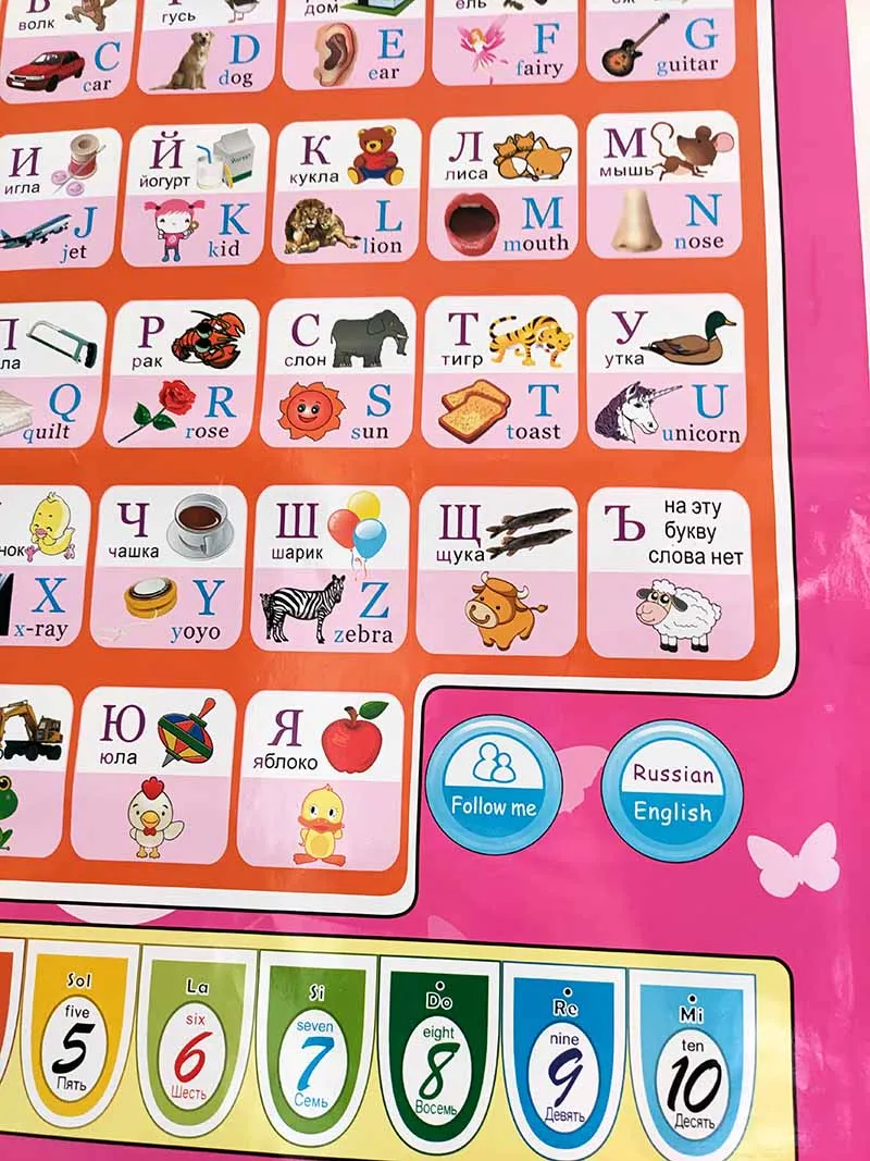 Russo língua eletrônica bebê a - Abc Kids Early Education avaliação e preço