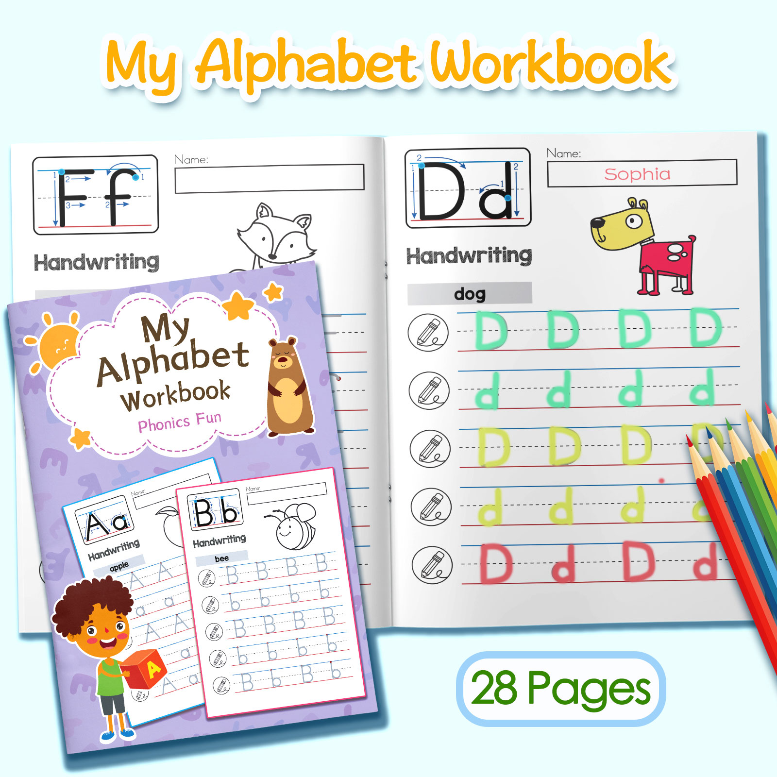 Livro de atividades para color - Kids Education Activities avaliação e preço