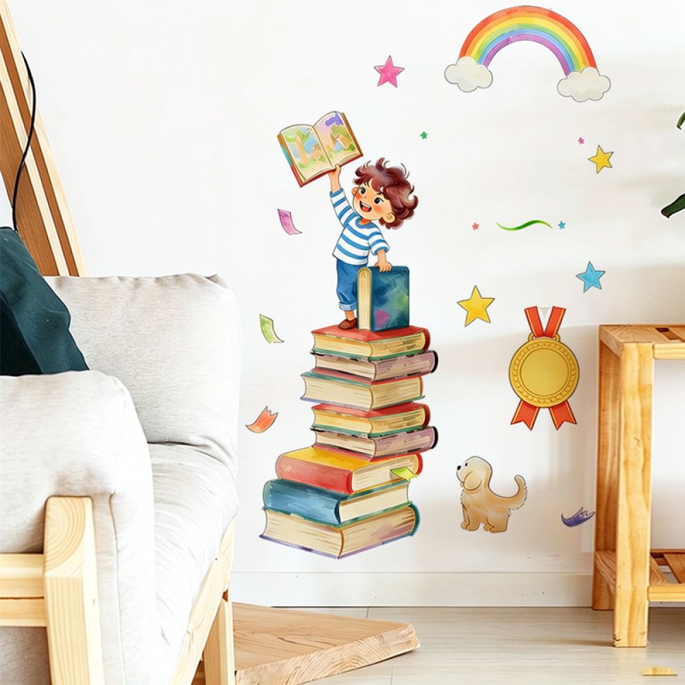 Autocolante de parede com fras - Kids Education Motivation avaliação e preço