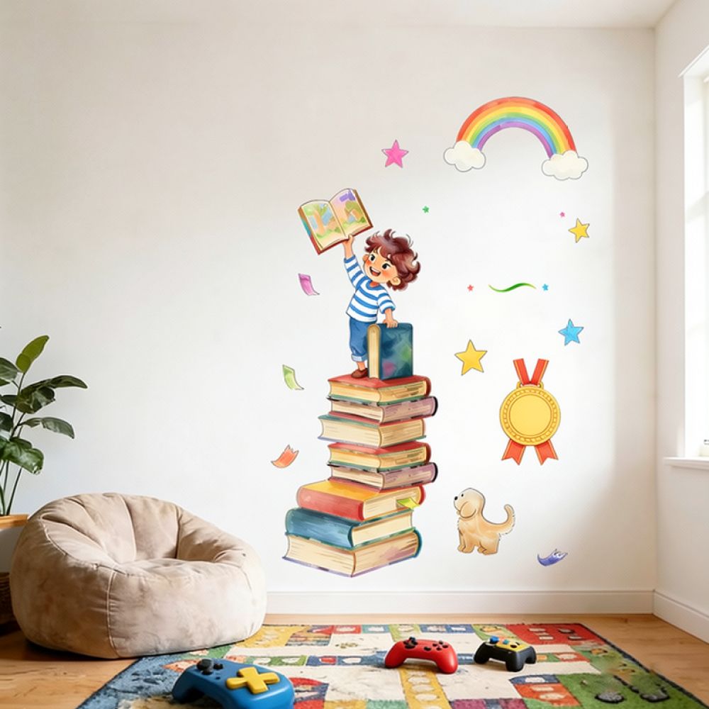 Autocolante de parede com fras - Kids Education Motivation avaliação e preço